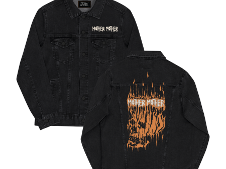 Denim Skull Jacket on Sale